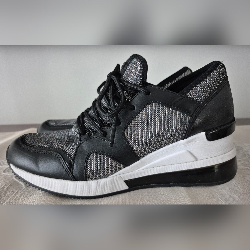 Michael Kors Black and White Women's Sneakers